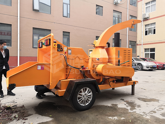 樹枝粉碎機為園林廢棄物處置提供了新思路